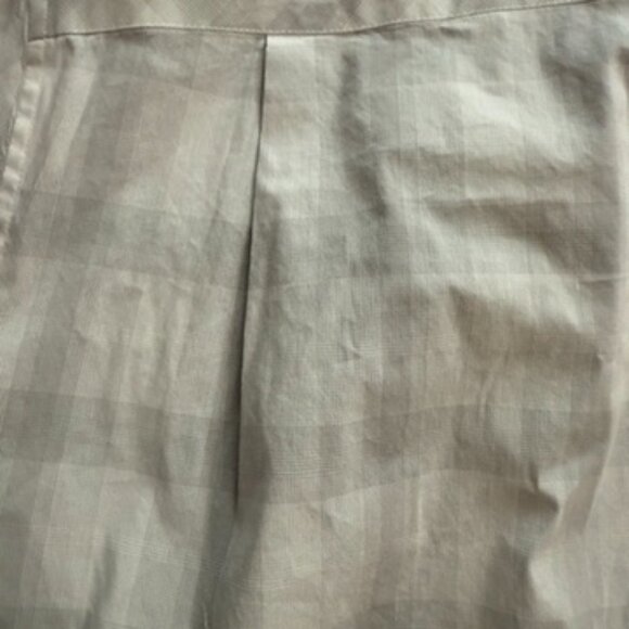 Travis Mathew Light Gray Plaid Short Sleeve Button-Up Shirt - Size XL - Picture 9 of 12